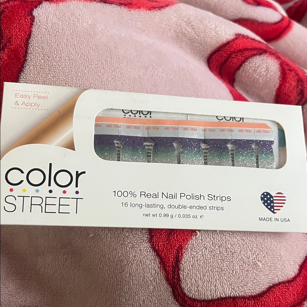 RETIRED Pacific Watera Color Street Nail Strips